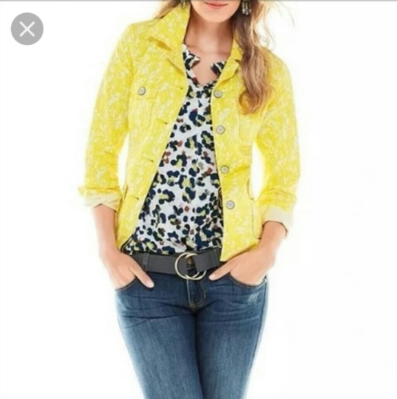 CAbi Jackets & Blazers - Cabi  field yellow jacket